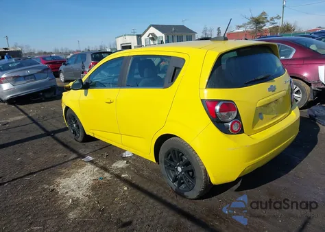 2016 Chevrolet Sonic Lt Auto from USA, damaged, VIN 1G1JC6SB8G4110142